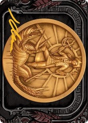 Captain Lannery Storm (73/81) Art Card (AMOM) - Gold-Stamped Signature