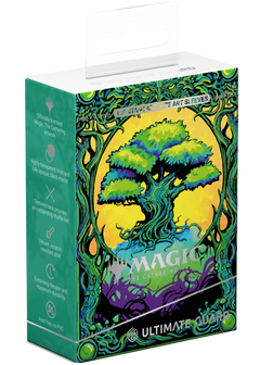 Card Game Deck Protectors - Mana Token Forest 100ct