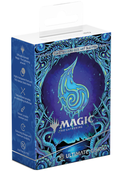 Card Game Deck Protectors - Mana Token Island 100ct