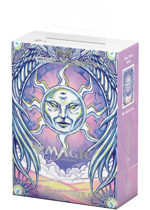 Card Game Deck Protectors - Mana Token Plains 100ct