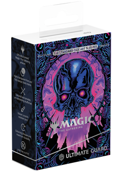 Card Game Deck Protectors - Mana Token Swamp 100ct
