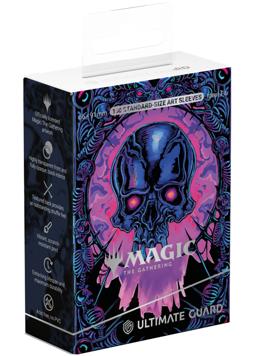 Card Game Deck Protectors - Mana Token Swamp 100ct