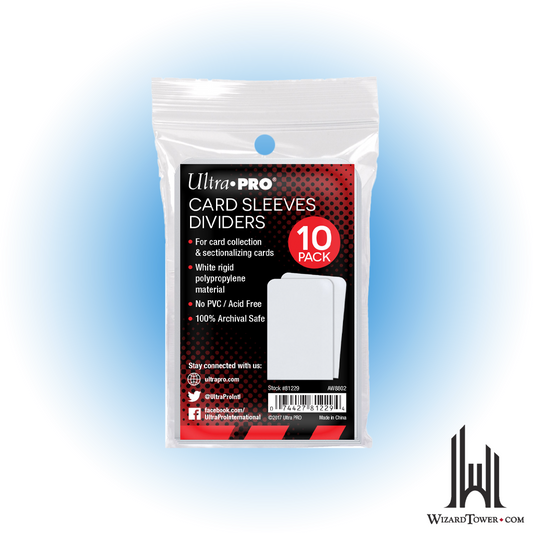 Card Dividers - Pack of 10