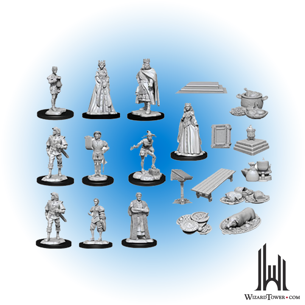 Unpainted Miniature - Dungeons & Dragons - Royal Court