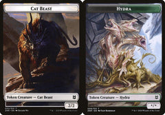 Cat Beast (003) // Hydra (009) Double-Sided Token - Foil