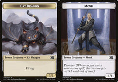 Cat Dragon (019) // Monk (006) Double-Sided Token