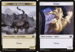 Cat Dragon (019) // Spirit (008) Double-Sided Token