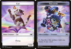 Cat (001) // Treasure (013) Double-Sided Token - Foil
