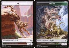Cat (002) // Hydra (009) Double-Sided Token - Foil
