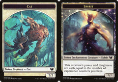 Cat (003) // Spirit (023) Double-Sided Token