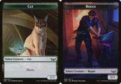 Cat (009) // Rogue (007) Double-Sided Token - Foil