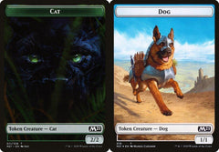 Cat (011) // Dog (019) Double-Sided Token - Foil
