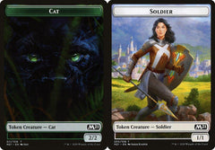 Cat (011) // Soldier (005) Double-Sided Token - Foil