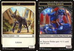 Cat (016) // Sinuous Striker (007) Double-Sided Token