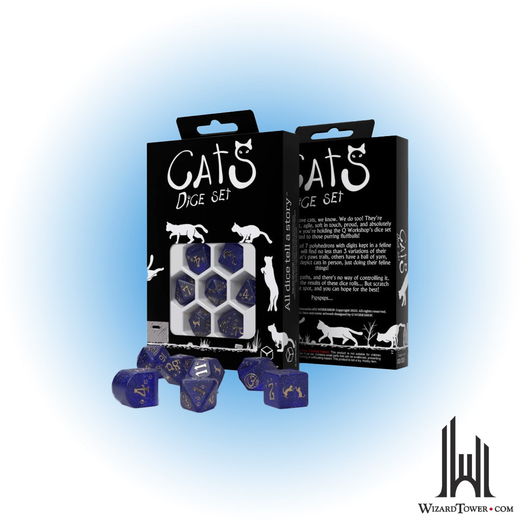 Dice Set - Cats Meowster 7ct