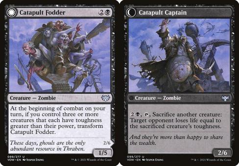 Catapult Fodder // Catapult Captain - Foil