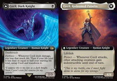 Cecil, Dark Knight // Cecil, Redeemed Paladin (0445) (Extended Art) - Foil