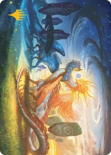 Celestial Reunion (19/54) Art Card (AECL) - Gold-Stamped Signature