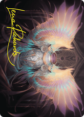 Celestial Armor (02/54) Art Card (AFDN) - Gold-Stamped Signature