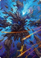 Celestial Colonnade (44/54) Art Card (AEOE) - Gold-Stamped Signature