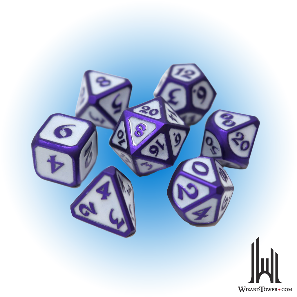 Dice Set - Metal Celestial Harbinger 7ct