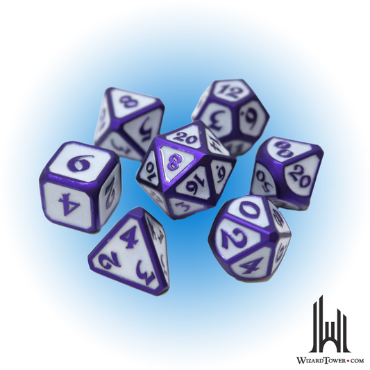 Dice Set - Metal Celestial Harbinger 7ct
