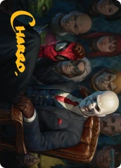 Chameleon, Master of Disguise (05/54) Art Card (ASMP) - Gold-Stamped Signature