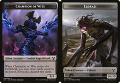 Champion of Wits (006) // Eldrazi (001) Double-Sided Token