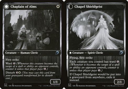 Chaplain of Alms // Chapel Shieldgeist - Foil