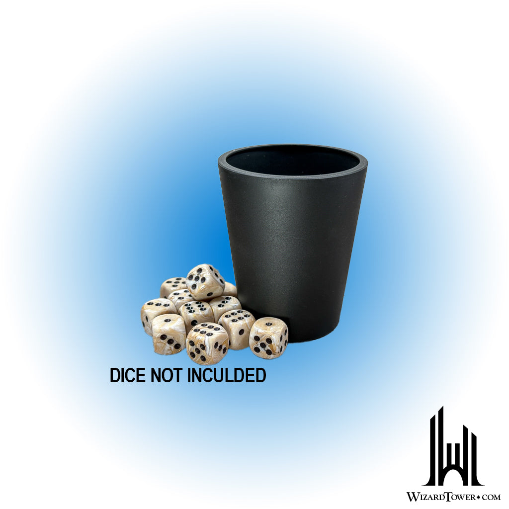 Dice Cup - Flexible Black