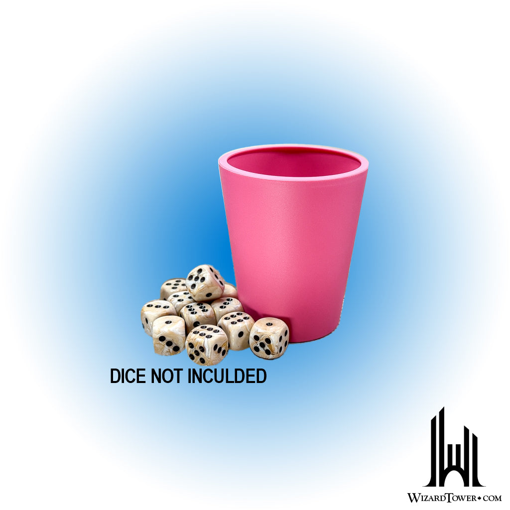 Dice Cup - Flexible Pink