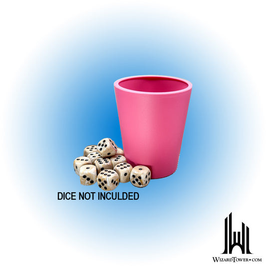 Dice Cup - Flexible Pink