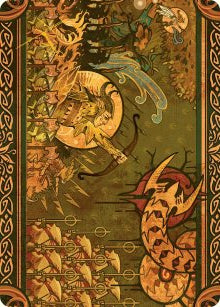 Chronicle of Victory (27/54) Art Card (AECL) - Gold-Stamped Signature