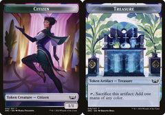 Citizen (012) // Treasure (016) Double-Sided Token - Foil