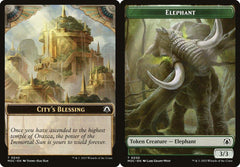 City's Blessing (0045) // Elephant (0030) Double-Sided Token