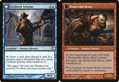 Civilized Scholar // Homicidal Brute