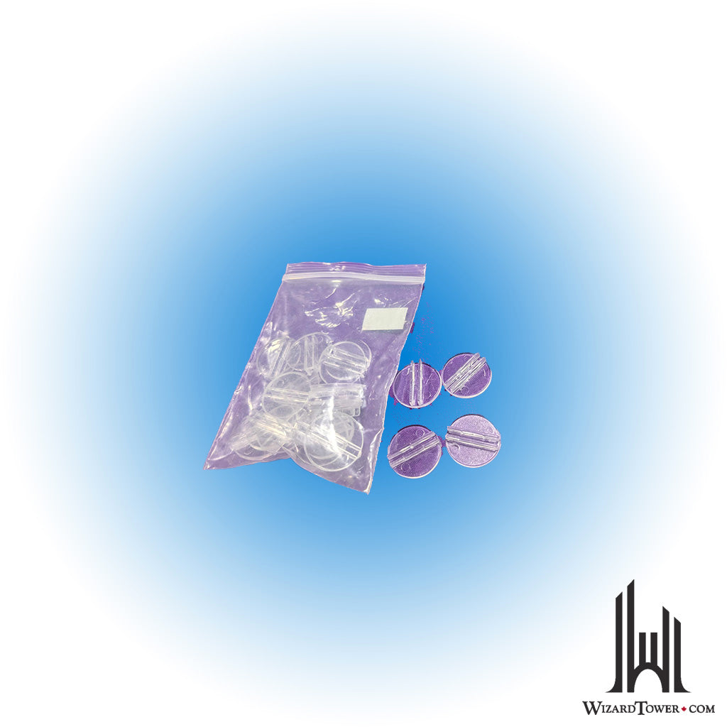 Figure Stands - Clear Round Base