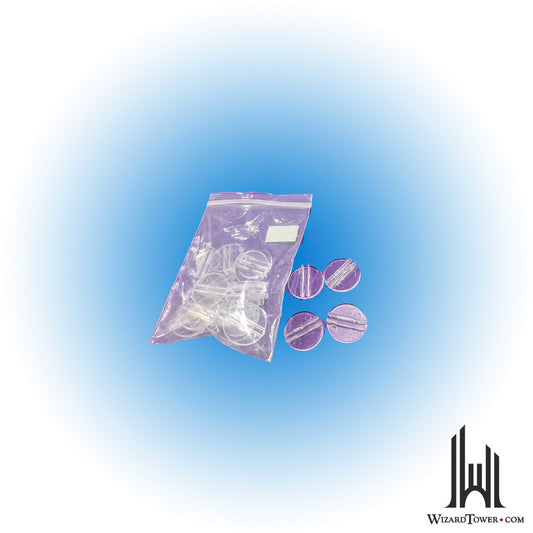 Figure Stands - Clear Round Base