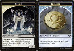 Cleric (004) // Treasure (012) Double-Sided Token