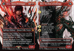Clive, Ifrit's Dominant // Ifrit, Warden of Inferno (0318) (Borderless) - Foil