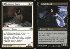 Cloistered Youth // Unholy Fiend - Foil