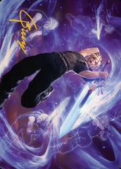 Cloud's Limit Break (23/53) Art Card (AFIN) - Gold-Stamped Signature