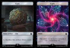 Clue (0021) // Copy (0001) Double-Sided Token - Foil