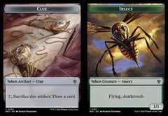 Clue (0022) // Insect (0017) Double-Sided Token