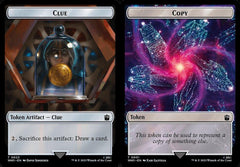 Clue (0023) // Copy (0001) Double-Sided Token - Foil