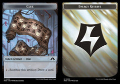 Clue (0030) // Energy Reserve (0036) Double-Sided Token