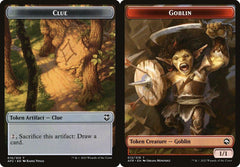 Clue (010) // Goblin (012) Double-Sided Token
