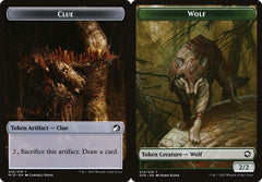Clue (016) // Wolf (014) Double-Sided Token