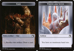 Clue (016) // Wrenn and Seven Emblem (018) Double-Sided Token - Foil