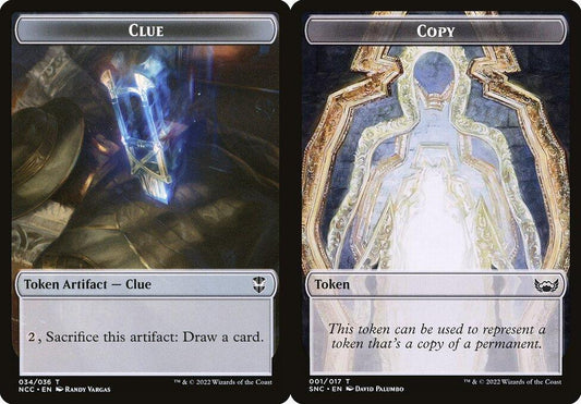 Clue (034) // Copy (001) Double-Sided Token